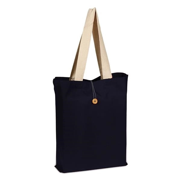 Colored Button-Up Tote (15 x 16 x 3)