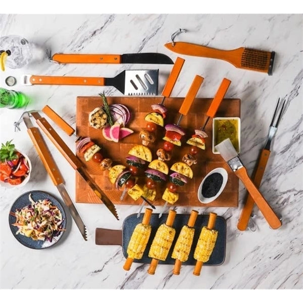19 Piece BBQ Tools Set