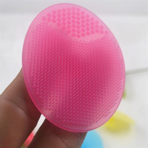 Silicone Gel Egg Shaped Washing Face Cleaning Pad