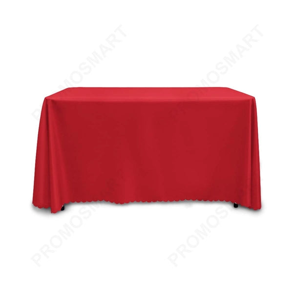 Serged Closed-Back Table Throw Cloth