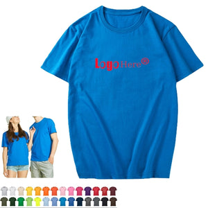 Custom Unisex Cvc Cotton Tee 180Gsm