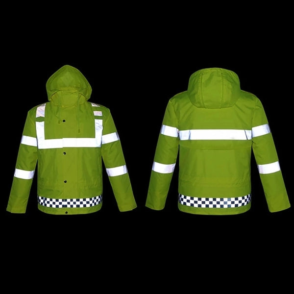 Safety Jacket Reflective Raincoat High Visibility