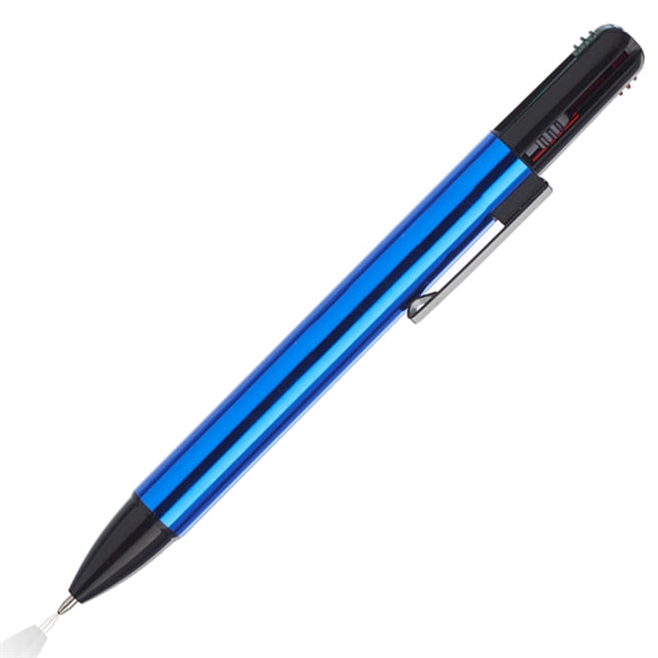4-In-1 Ink Metal Click Action Pen