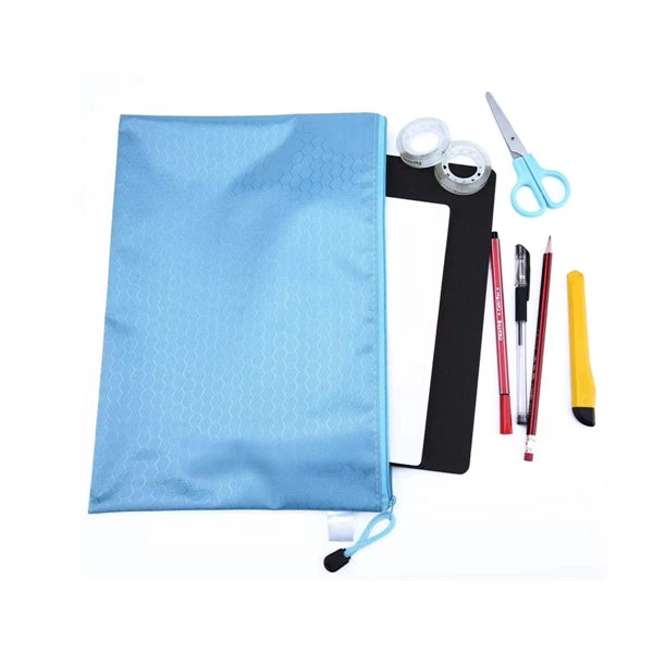 A4 Size Waterproof Zipper Documents Pouch