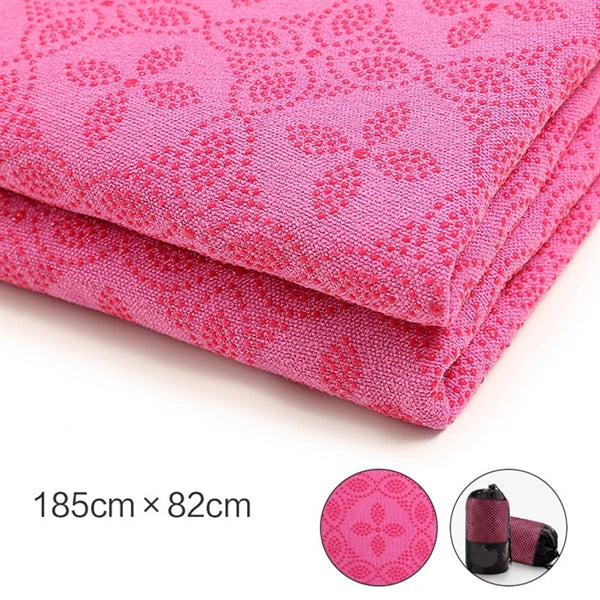 Hot Yoga Mat Towel Non-Slip Sweat Absorbent 32x72inch