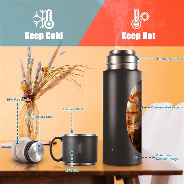 Bullet-Head Stainless Steel Vacuum Insulated Mug