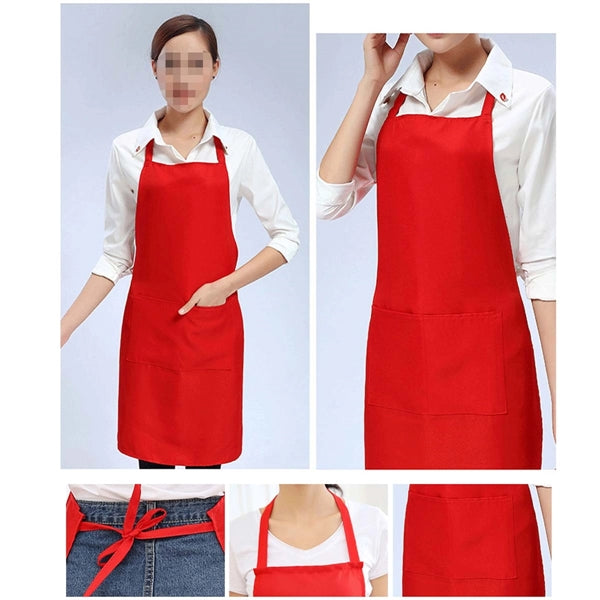 Kitchen Bib Aprons With Pockets