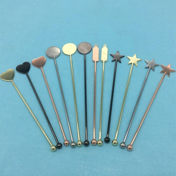 7" Stainless Steel Stir Stick
