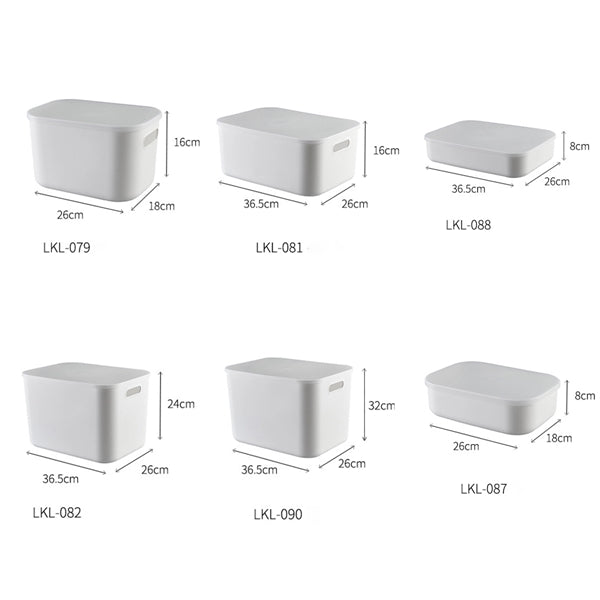 Plastic Storage Box With Cover