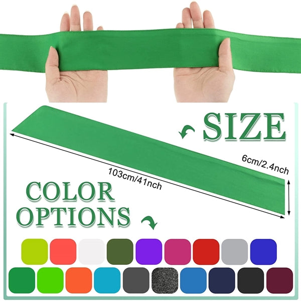 Moisture Wicking Elastic Tennis Headband