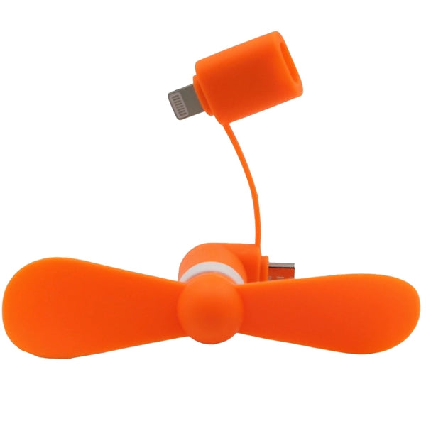 Mini USB Fan Dual with Lightning and MicroUSB