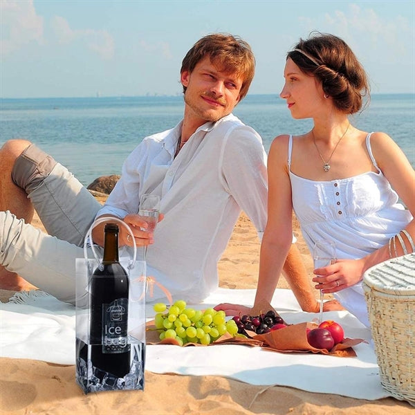 Collapsible Wine Cooler Icy Bag