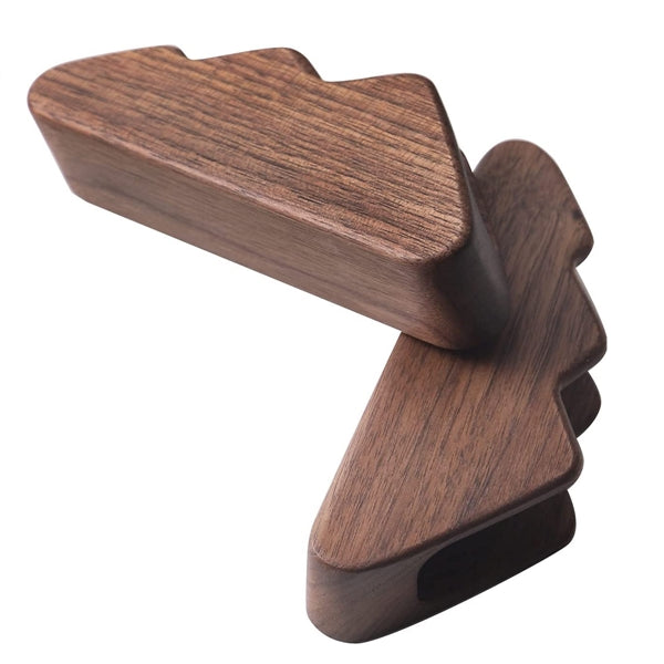 Desk Wood Display Business Card Holder