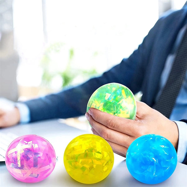 Decompression Ribbon Ball Extrusion Toy