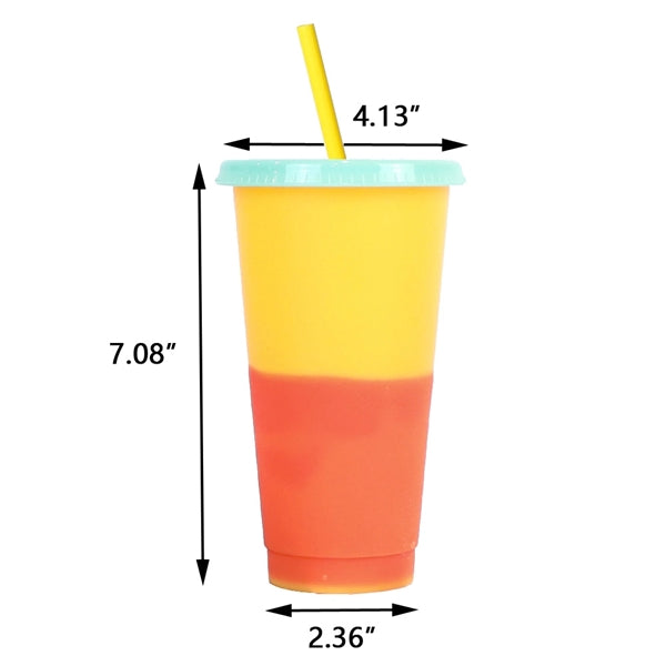 24OZ Color Changing Stadium Cup