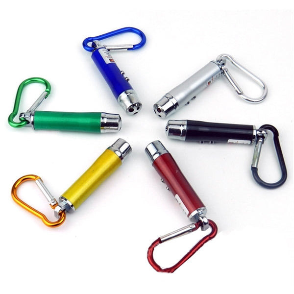 Bright LED Aluminum Flashlight Keychain Keylight