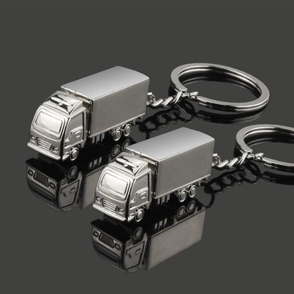 Metal Truck Keychain