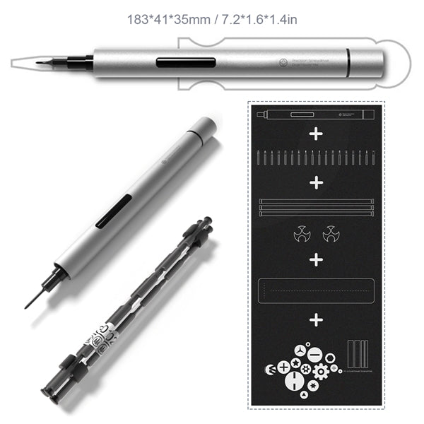 Dual Power Electric Screwdriver Kit