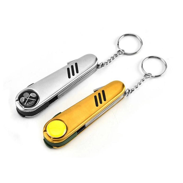 All-in-One Stainless Steel Golfer's Tool