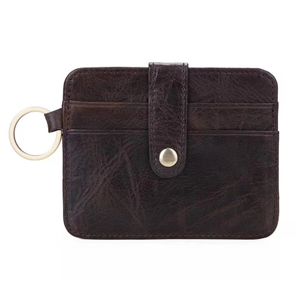Card Case Calf Leather Wallet
