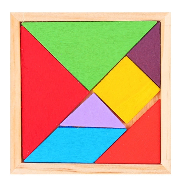 Wooden Seven-Piece Puzzle