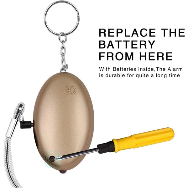 Portable Alarm Keychain Loud Siren Song
