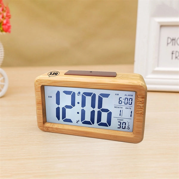 Clock With Smart Sensor Night Light