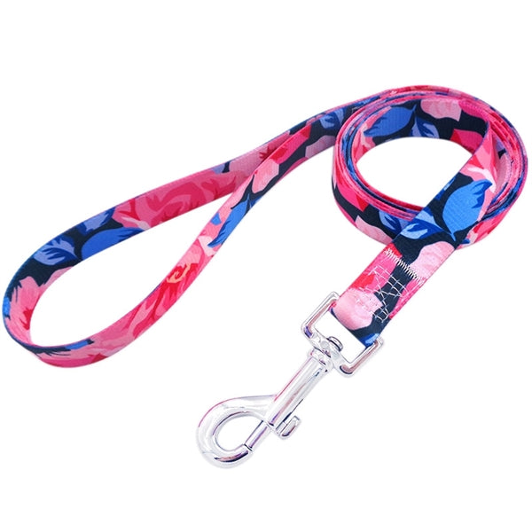 3/4" rPET Eco-friendly Sublimation Pet Leash Metal Carabiner