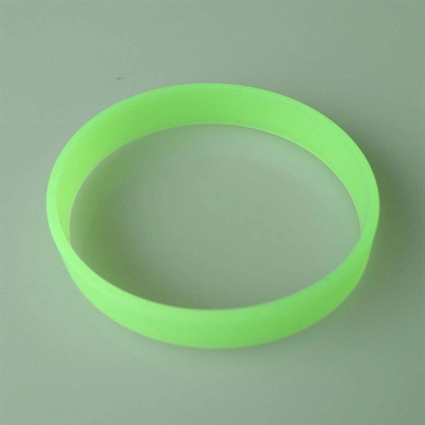 Glow In Dark Silicone Wristbands
