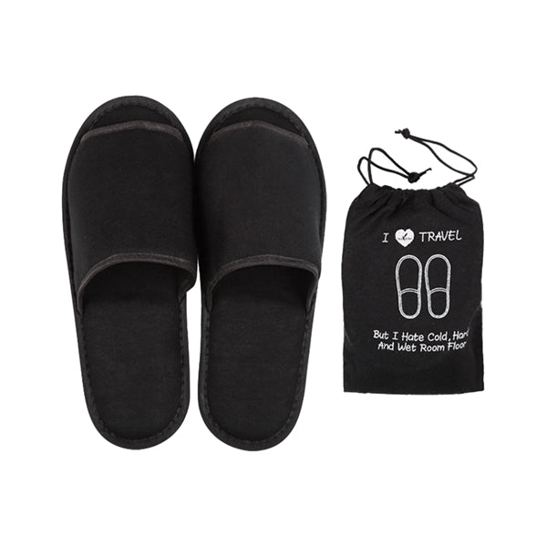 Travel Slippers w/Storage Bag
