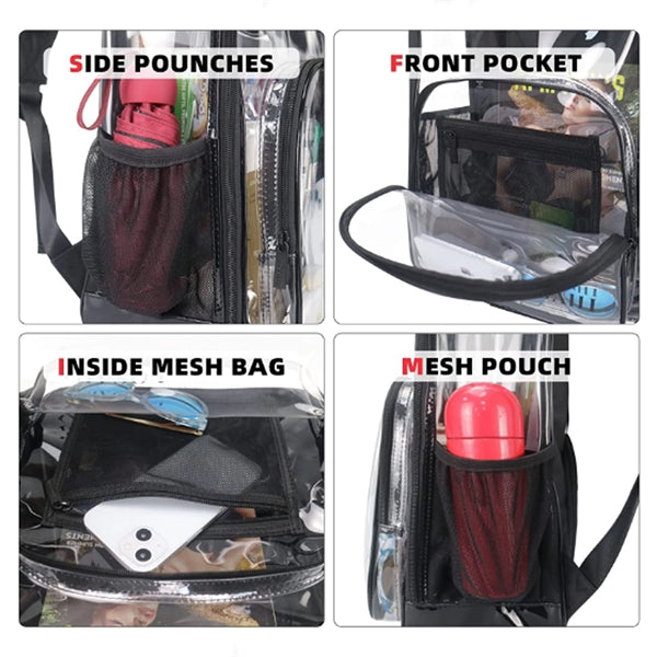 Waterproof Pvc Transparent Backpack