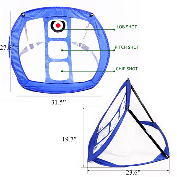 Indoor Golf Practice Hitting Net Set