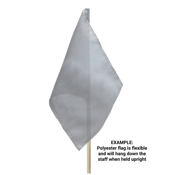 16" x 24" Single Reverse Polyester Stick Flags