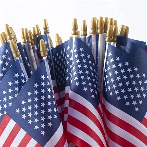 Handheld 5x8inch US Flag