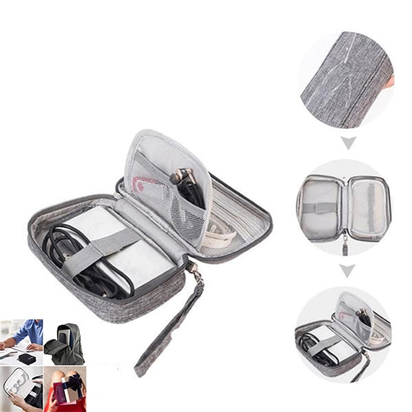 Small Travel Cable Organizer Bag