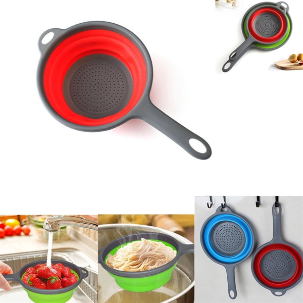 Collapsible Silicone Vegetable/ Fruit Colander