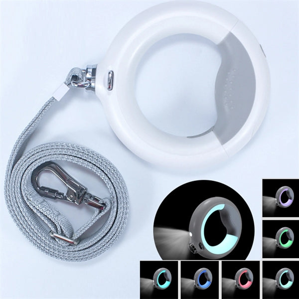 Led Light Retractable Dog Leash