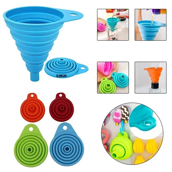 Silicone Collapsible Funnel