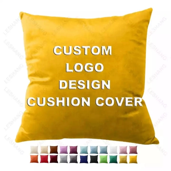 Custom Print Home Decoration Sofa Pillow Case Cover