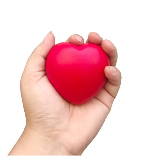Custom Heart Shaped Stress Reliever Balls