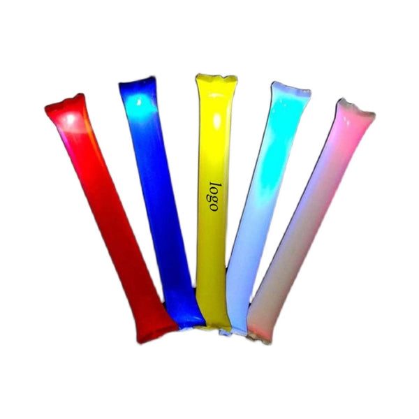 MOQ 100 Light up Inflatable Thunder Sticks