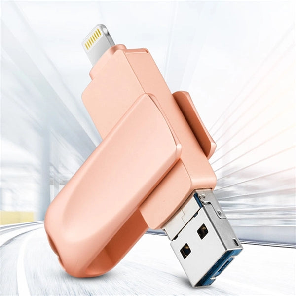 32GB/64GB/128GB/256GB/512GB USB Flash Drive 3 in 1