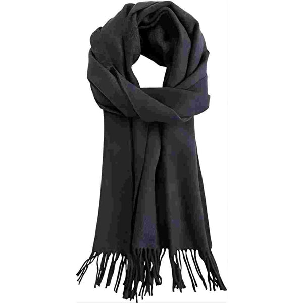 Cashmere Pashmina Woven Scarf With Fringes