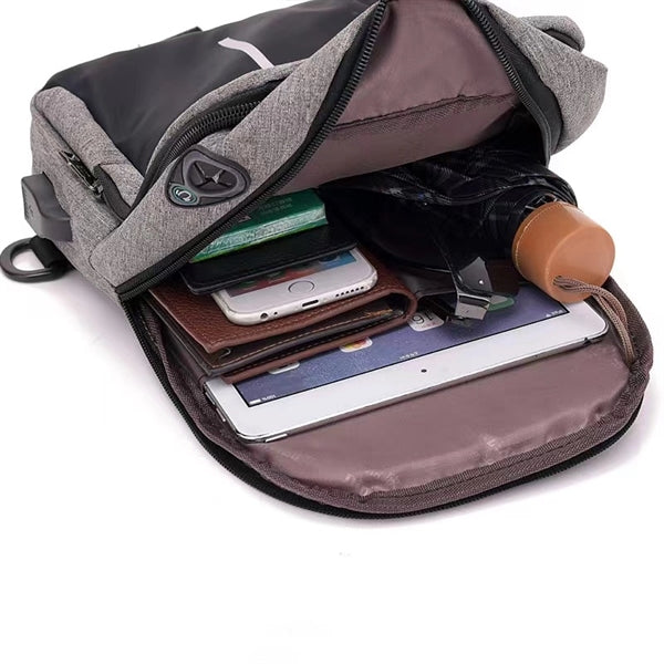 Crossbody Bag with USB Charging