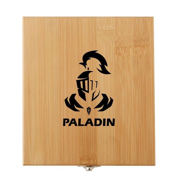 4 Piece Bamboo Wine Tool Set