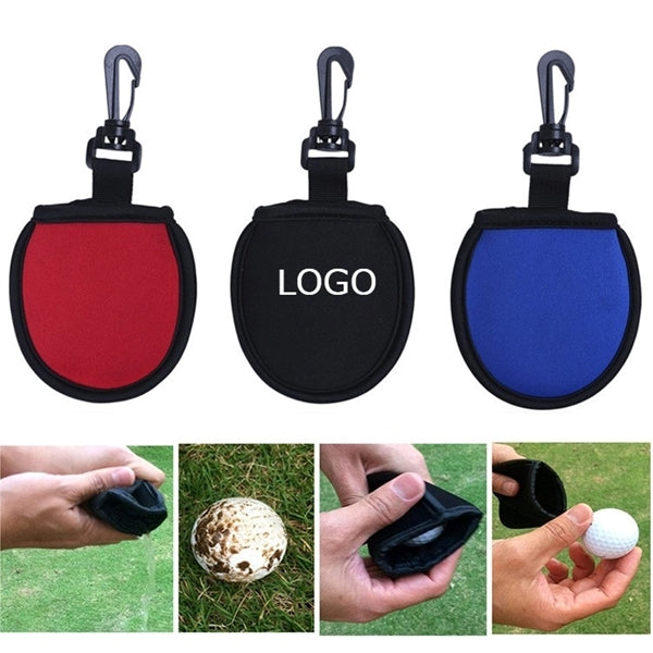 Neoprene Golf Ball Washer Bag