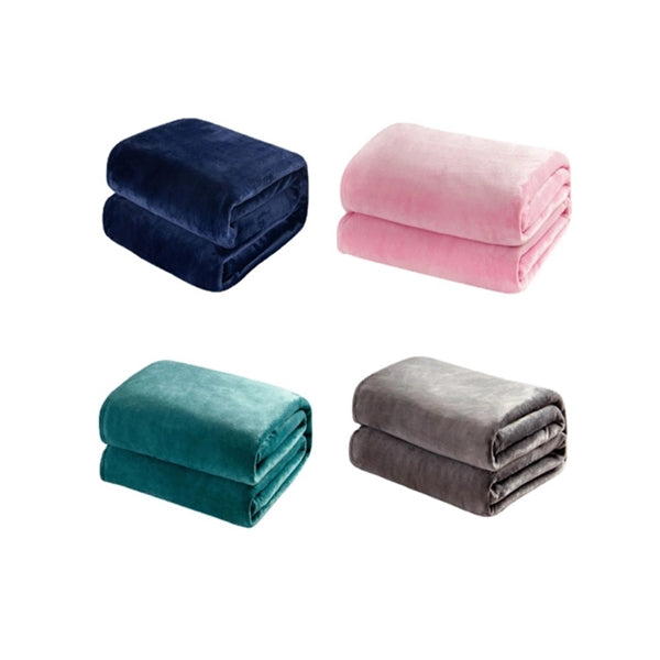 20" x 28" Mini Office Solid Color Pet Flannel Blanket