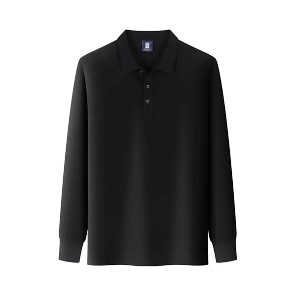 Long Sleeve Mens Polo