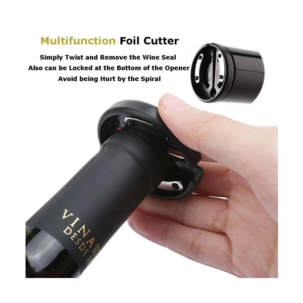 4 In 1 Electric Wine Bottle Opener Set