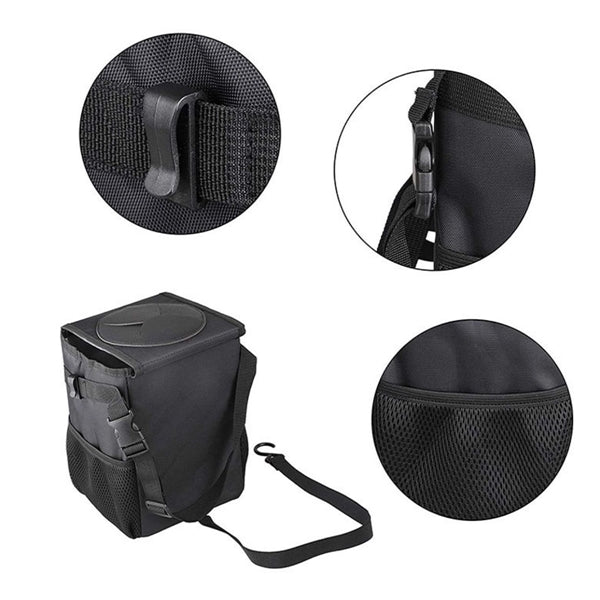 Car Trash Can With Lid